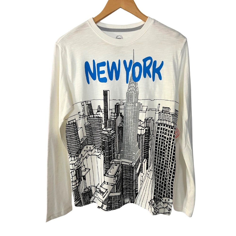 Boys Wonder Nation New York Long Sleeve Graphic T-Shirt